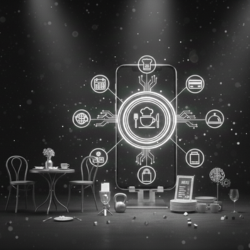 Aesthetic cafe branding and restaurant digital marketing services.